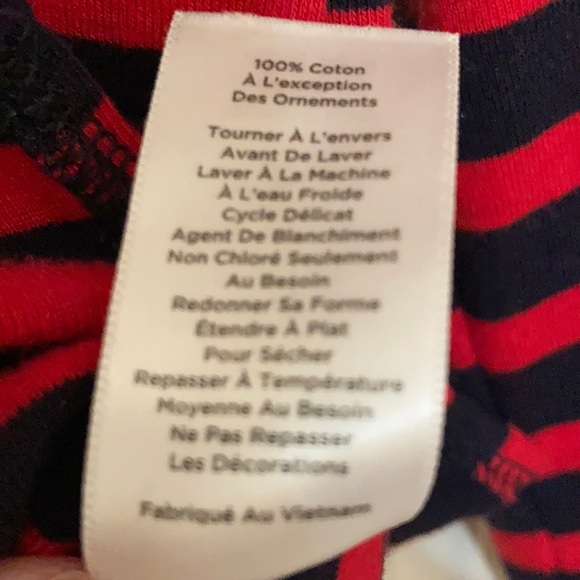 Talbots Snowflake Tee - Picture 7 of 9